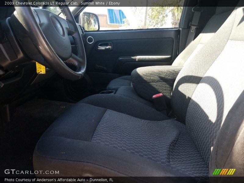 Summit White / Ebony 2009 Chevrolet Colorado LT Regular Cab