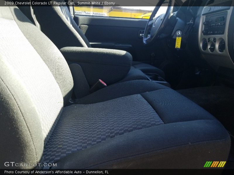 Summit White / Ebony 2009 Chevrolet Colorado LT Regular Cab