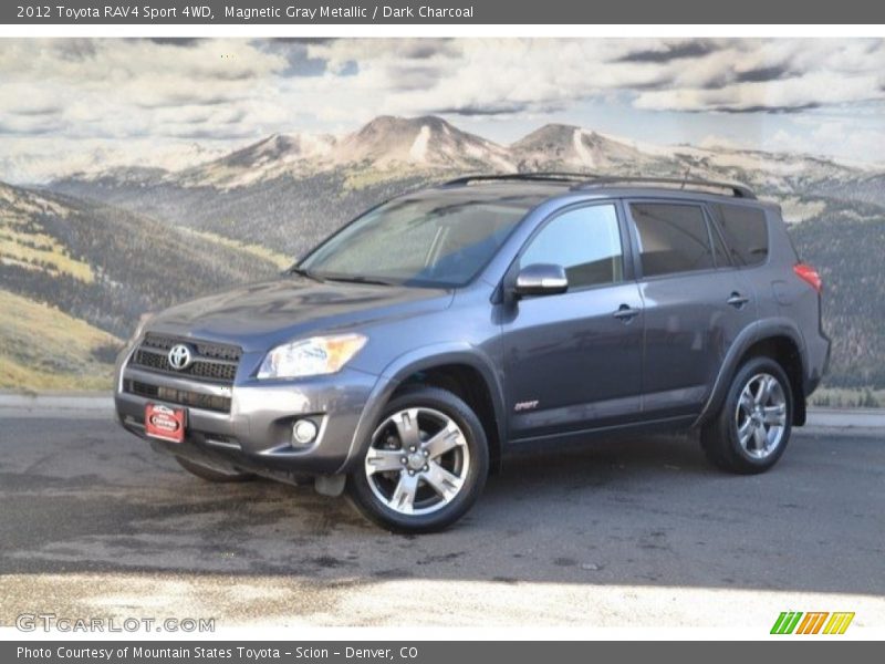 Magnetic Gray Metallic / Dark Charcoal 2012 Toyota RAV4 Sport 4WD