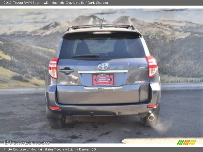 Magnetic Gray Metallic / Dark Charcoal 2012 Toyota RAV4 Sport 4WD