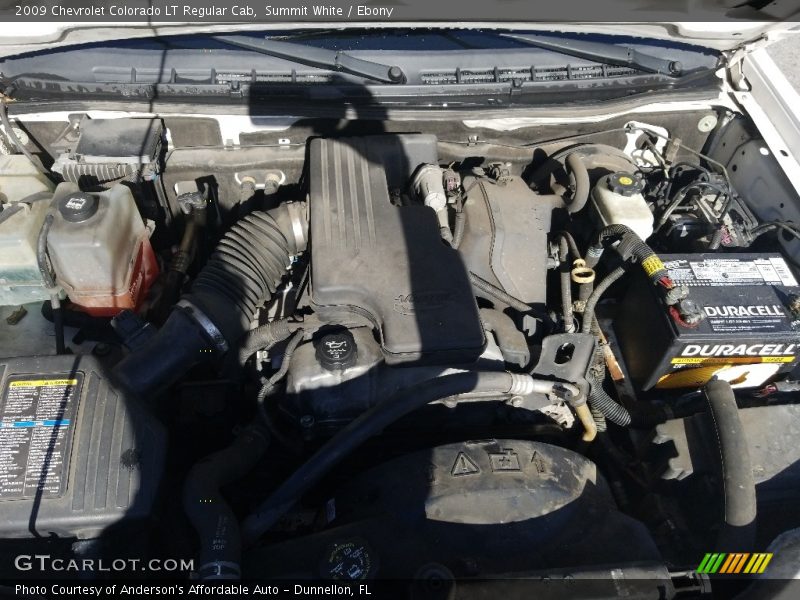 Summit White / Ebony 2009 Chevrolet Colorado LT Regular Cab