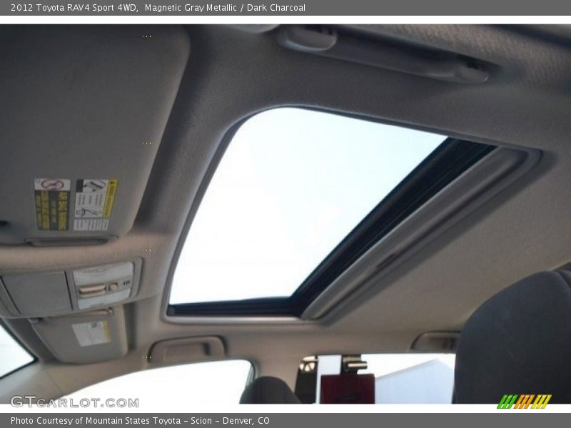 Magnetic Gray Metallic / Dark Charcoal 2012 Toyota RAV4 Sport 4WD