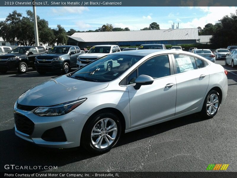 Silver Ice Metallic / Jet Black/­Galvanized 2019 Chevrolet Cruze LT