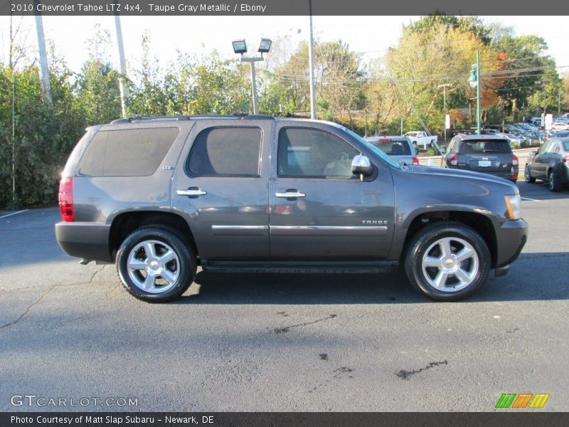 Taupe Gray Metallic / Ebony 2010 Chevrolet Tahoe LTZ 4x4