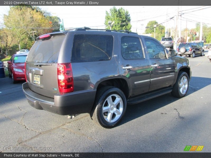 Taupe Gray Metallic / Ebony 2010 Chevrolet Tahoe LTZ 4x4