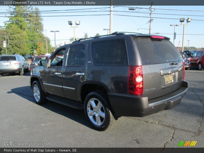 Taupe Gray Metallic / Ebony 2010 Chevrolet Tahoe LTZ 4x4