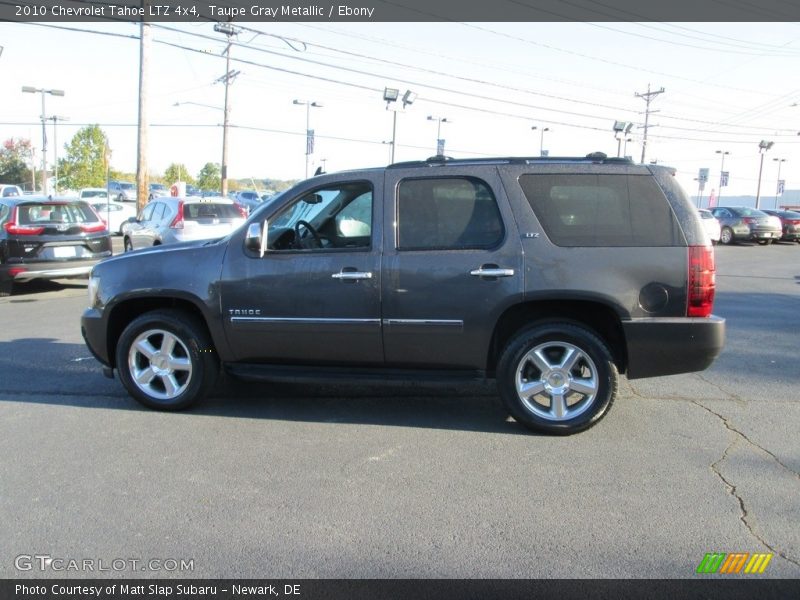 Taupe Gray Metallic / Ebony 2010 Chevrolet Tahoe LTZ 4x4