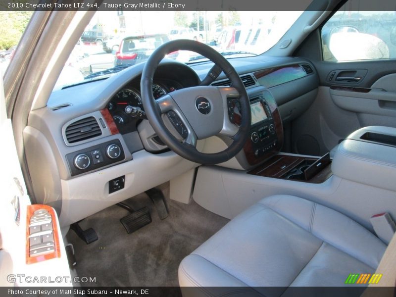 Taupe Gray Metallic / Ebony 2010 Chevrolet Tahoe LTZ 4x4