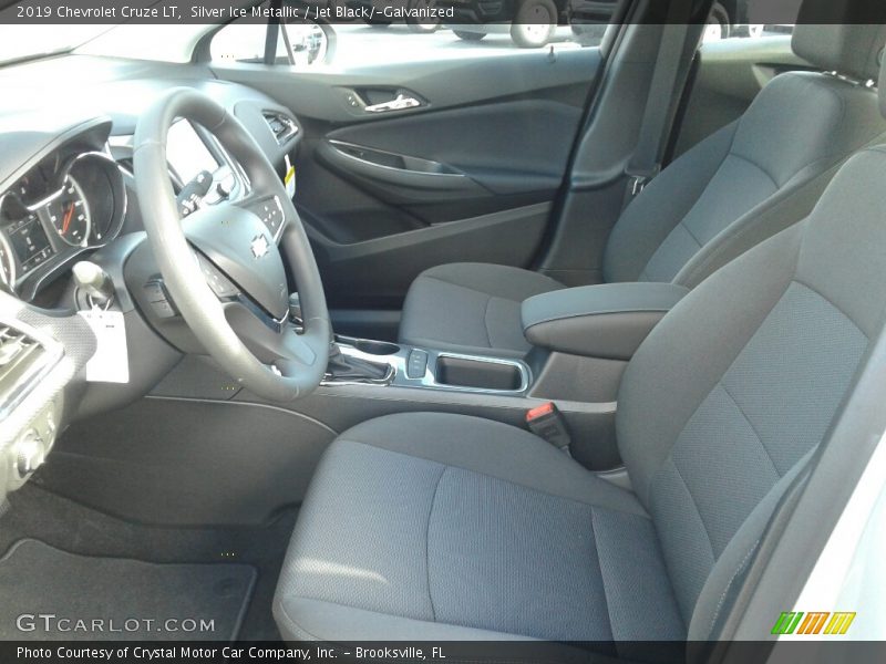 Silver Ice Metallic / Jet Black/­Galvanized 2019 Chevrolet Cruze LT