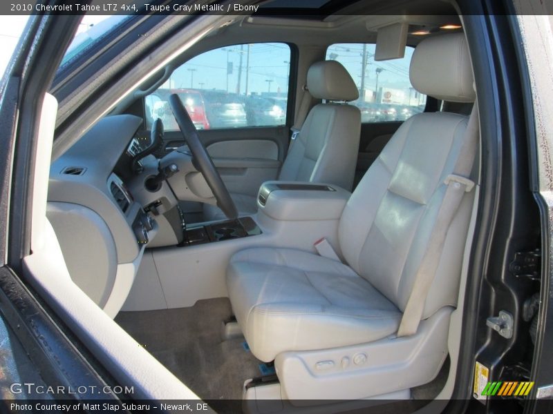 Taupe Gray Metallic / Ebony 2010 Chevrolet Tahoe LTZ 4x4