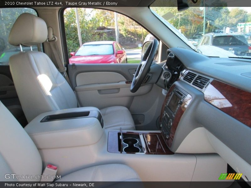 Taupe Gray Metallic / Ebony 2010 Chevrolet Tahoe LTZ 4x4