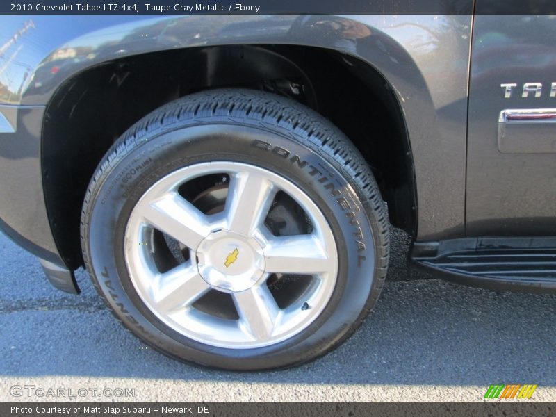 Taupe Gray Metallic / Ebony 2010 Chevrolet Tahoe LTZ 4x4