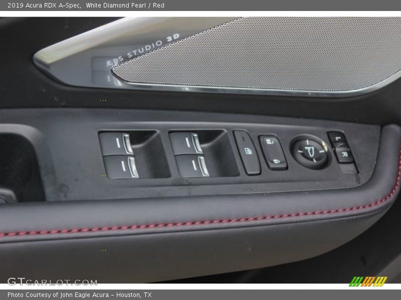 White Diamond Pearl / Red 2019 Acura RDX A-Spec