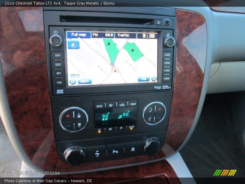 Taupe Gray Metallic / Ebony 2010 Chevrolet Tahoe LTZ 4x4