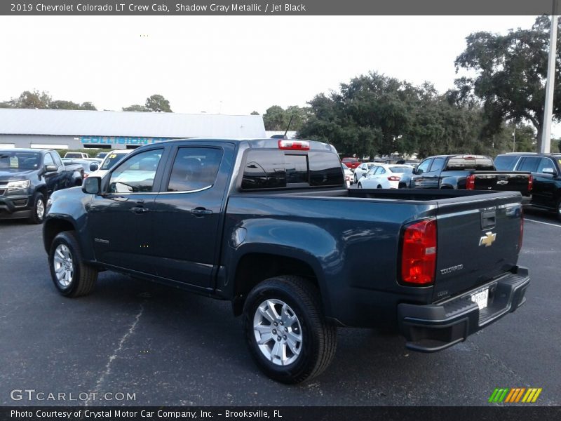 Shadow Gray Metallic / Jet Black 2019 Chevrolet Colorado LT Crew Cab