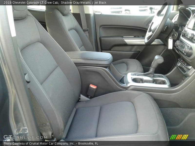 Shadow Gray Metallic / Jet Black 2019 Chevrolet Colorado LT Crew Cab