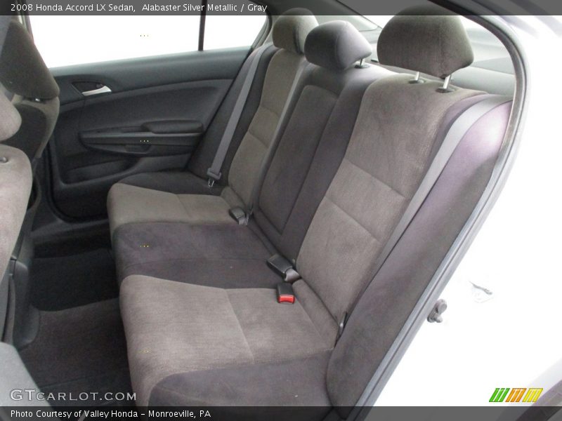 Alabaster Silver Metallic / Gray 2008 Honda Accord LX Sedan