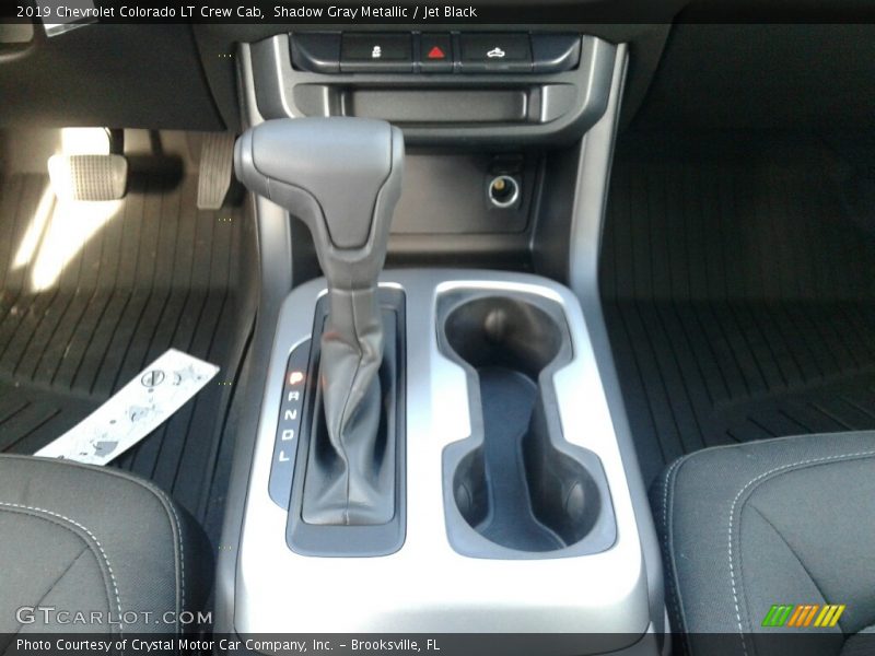 Shadow Gray Metallic / Jet Black 2019 Chevrolet Colorado LT Crew Cab