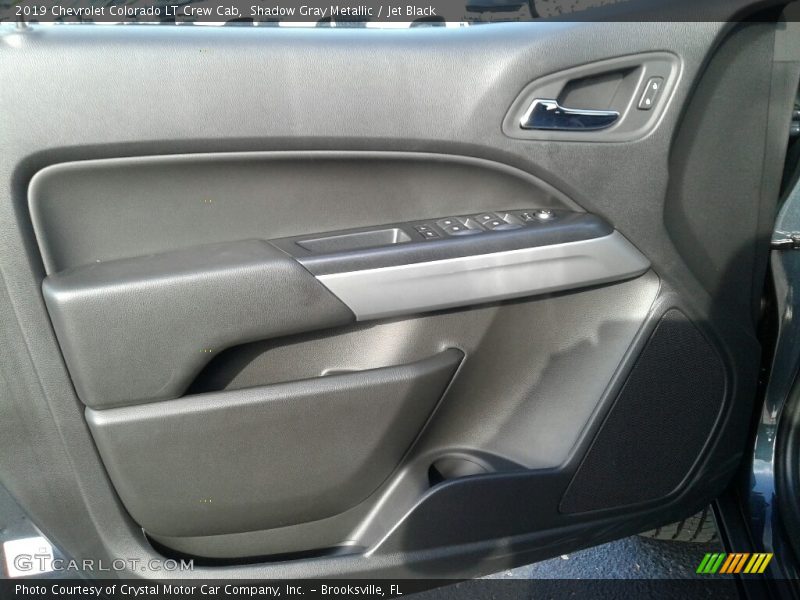 Shadow Gray Metallic / Jet Black 2019 Chevrolet Colorado LT Crew Cab