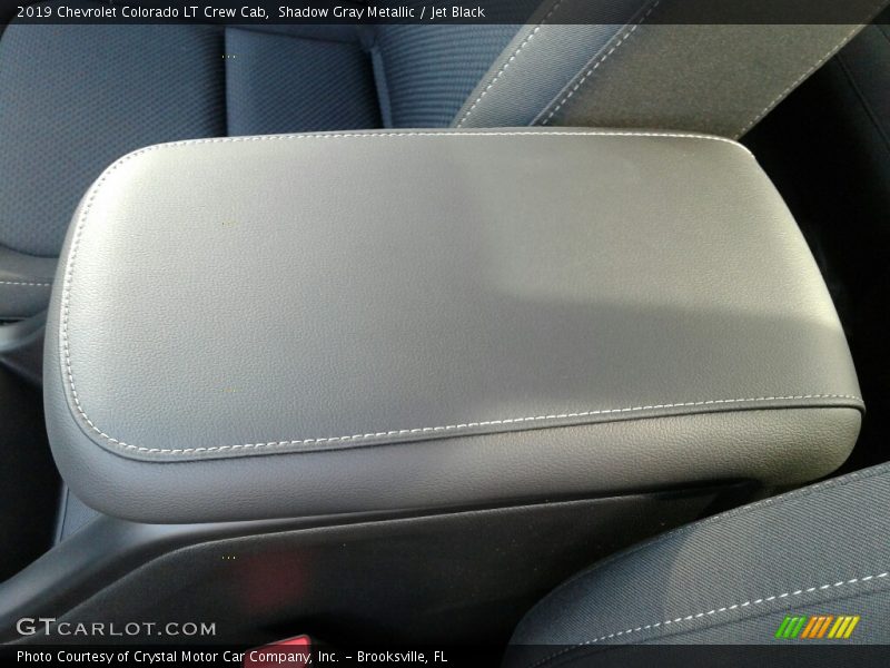 Shadow Gray Metallic / Jet Black 2019 Chevrolet Colorado LT Crew Cab