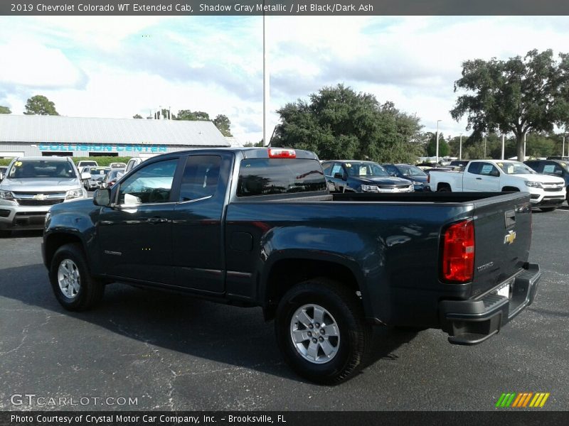 Shadow Gray Metallic / Jet Black/Dark Ash 2019 Chevrolet Colorado WT Extended Cab