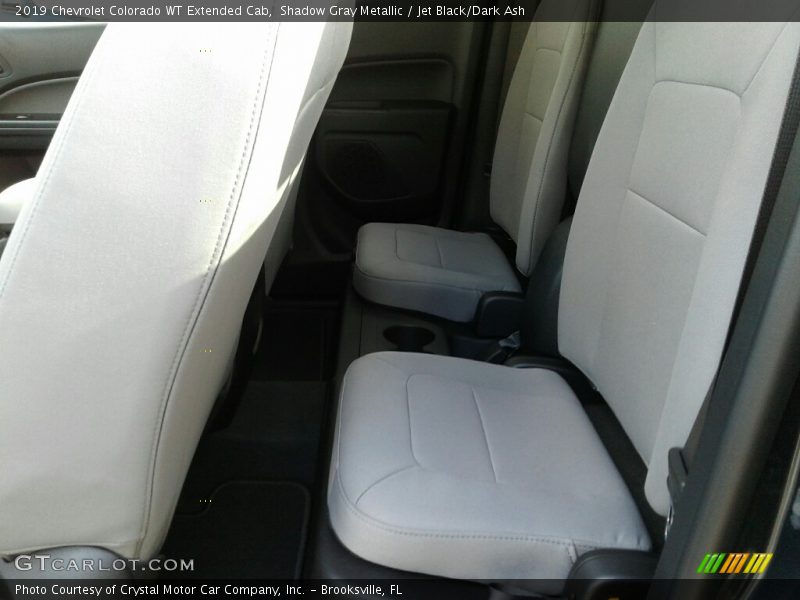 Rear Seat of 2019 Colorado WT Extended Cab