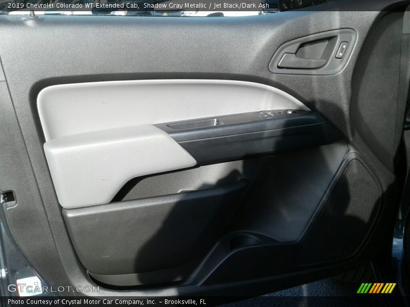 Shadow Gray Metallic / Jet Black/Dark Ash 2019 Chevrolet Colorado WT Extended Cab