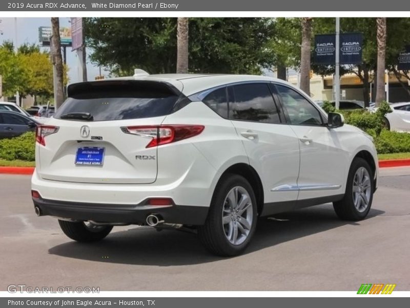 White Diamond Pearl / Ebony 2019 Acura RDX Advance