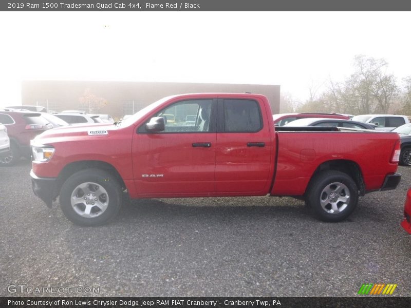 Flame Red / Black 2019 Ram 1500 Tradesman Quad Cab 4x4