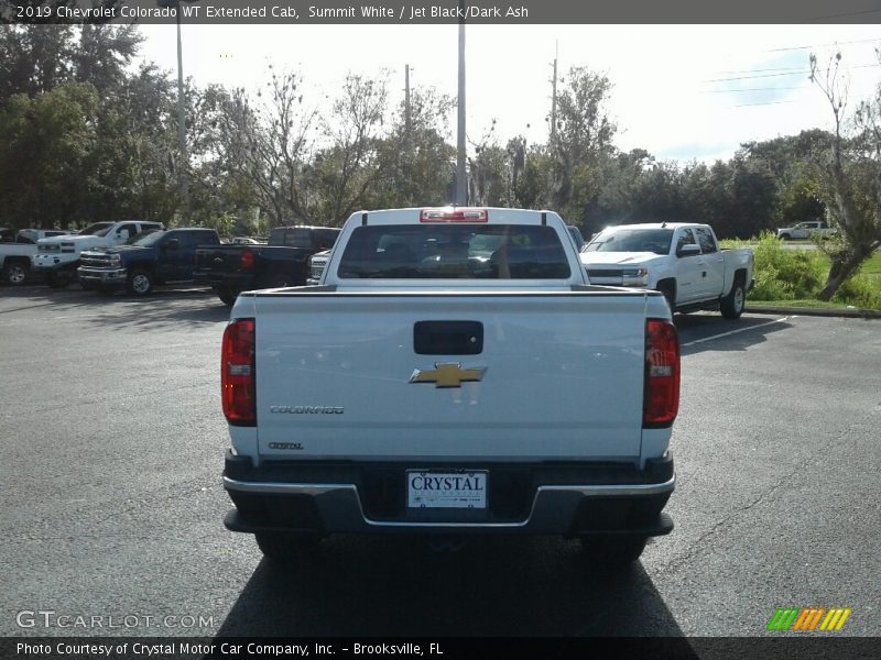 Summit White / Jet Black/Dark Ash 2019 Chevrolet Colorado WT Extended Cab