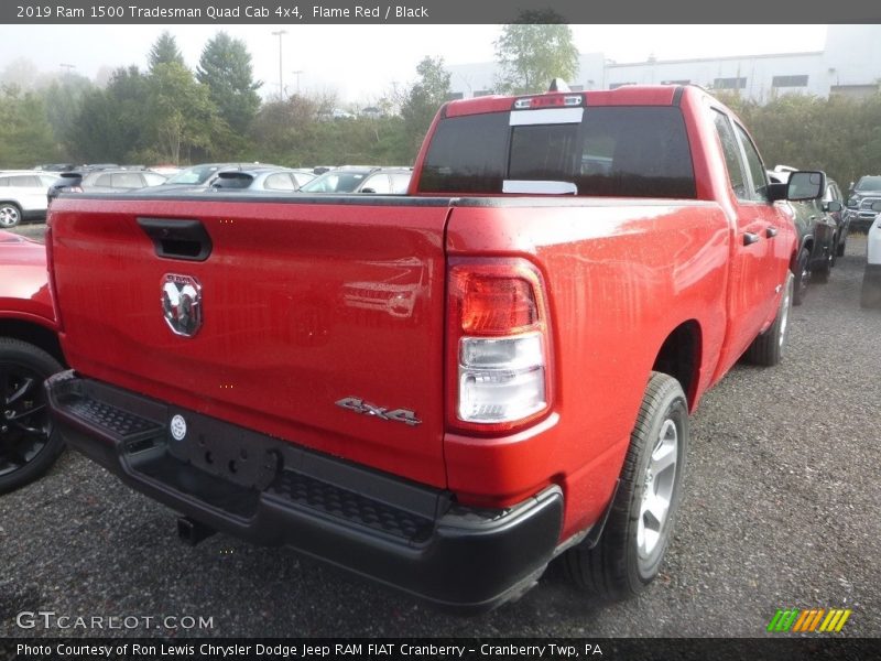 Flame Red / Black 2019 Ram 1500 Tradesman Quad Cab 4x4