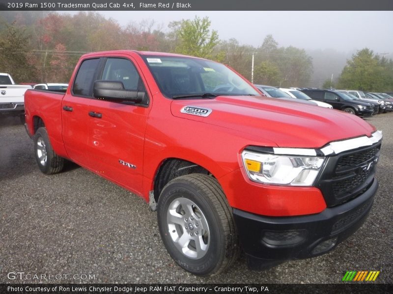 Front 3/4 View of 2019 1500 Tradesman Quad Cab 4x4