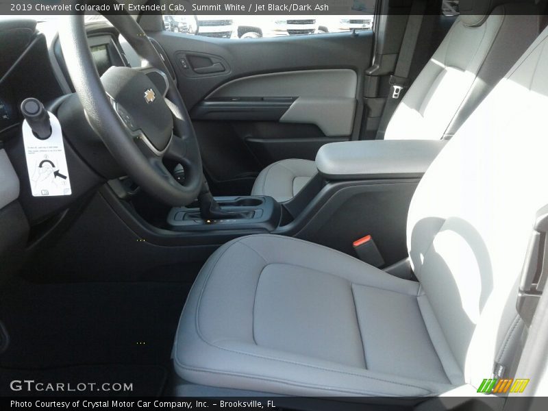 Summit White / Jet Black/Dark Ash 2019 Chevrolet Colorado WT Extended Cab