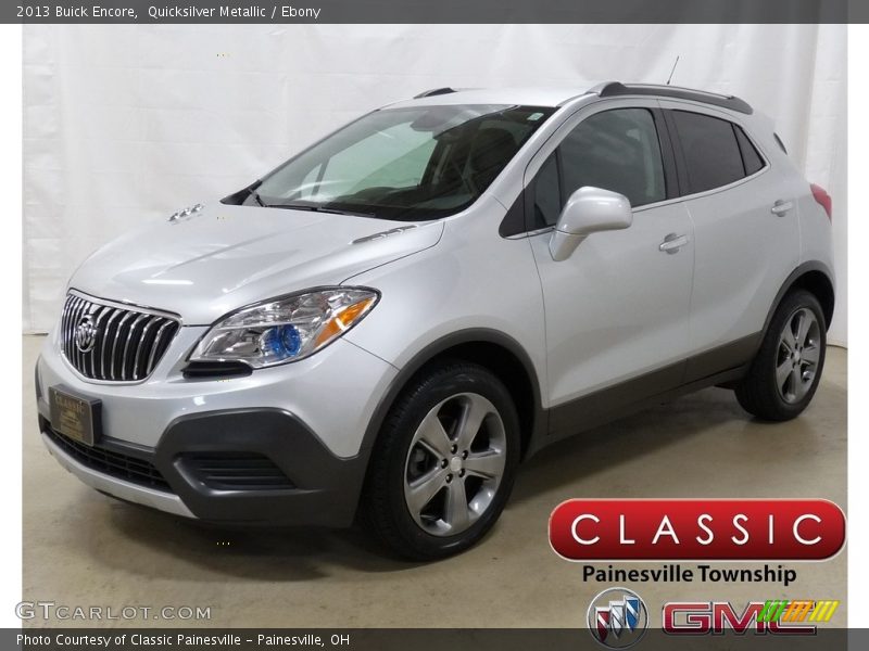 Quicksilver Metallic / Ebony 2013 Buick Encore
