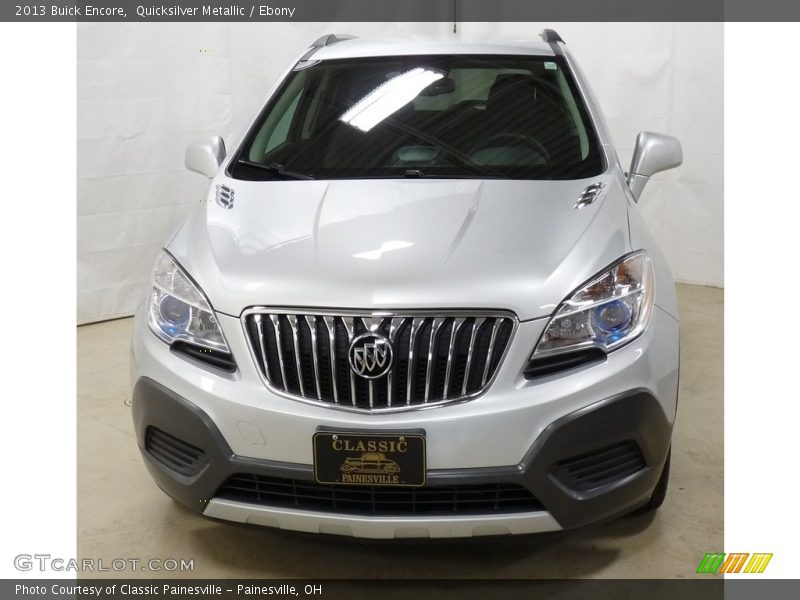 Quicksilver Metallic / Ebony 2013 Buick Encore