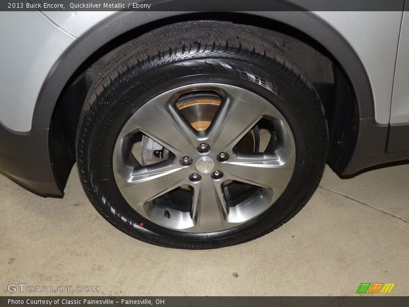 Quicksilver Metallic / Ebony 2013 Buick Encore
