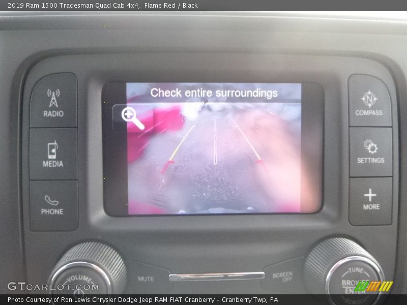 Flame Red / Black 2019 Ram 1500 Tradesman Quad Cab 4x4