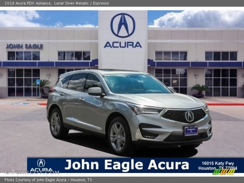 Lunar Silver Metallic / Espresso 2019 Acura RDX Advance
