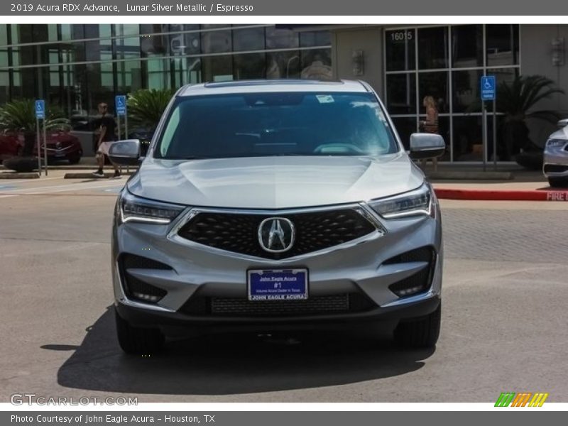 Lunar Silver Metallic / Espresso 2019 Acura RDX Advance