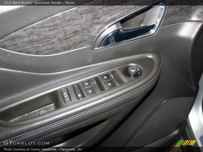 Quicksilver Metallic / Ebony 2013 Buick Encore