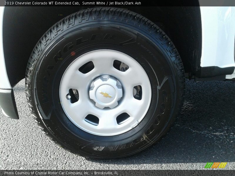 Summit White / Jet Black/Dark Ash 2019 Chevrolet Colorado WT Extended Cab
