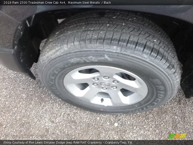 Maximum Steel Metallic / Black 2019 Ram 1500 Tradesman Crew Cab 4x4