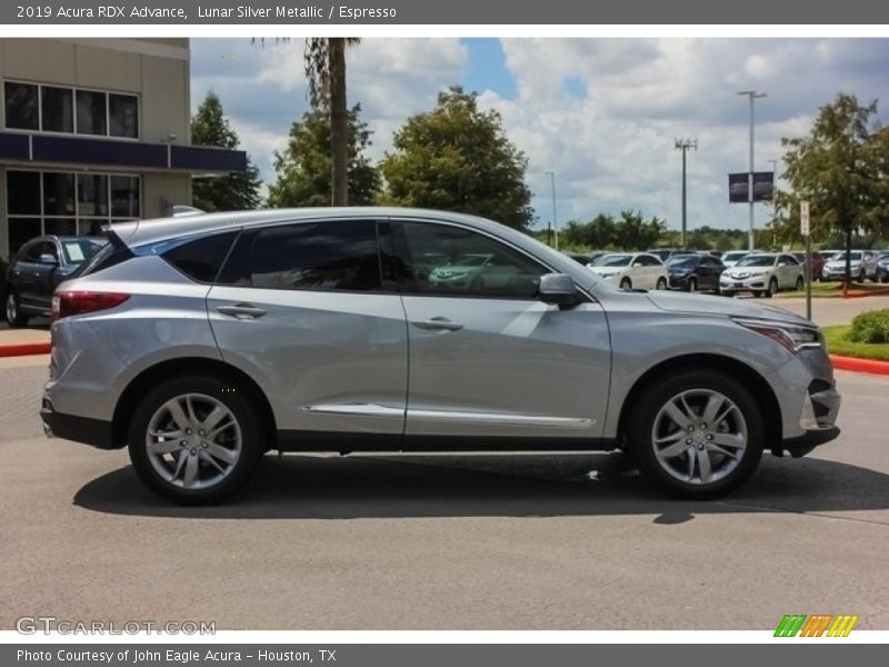 Lunar Silver Metallic / Espresso 2019 Acura RDX Advance