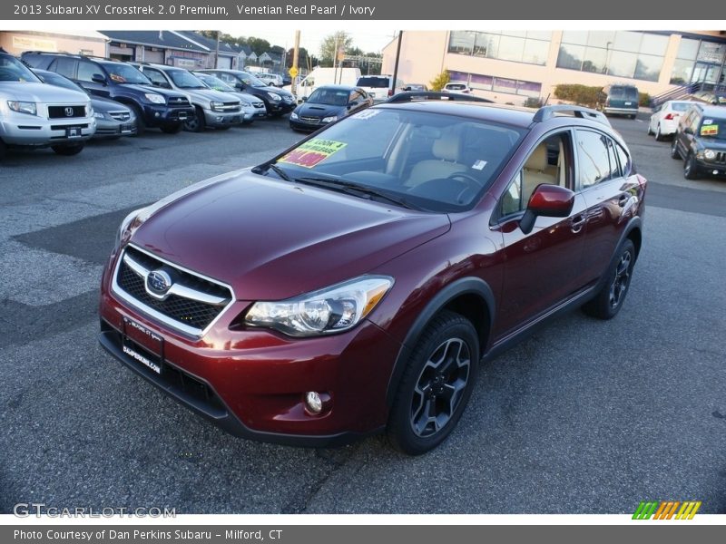 Venetian Red Pearl / Ivory 2013 Subaru XV Crosstrek 2.0 Premium