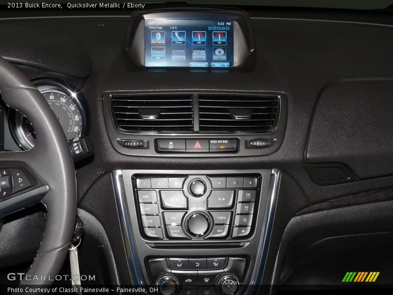 Quicksilver Metallic / Ebony 2013 Buick Encore