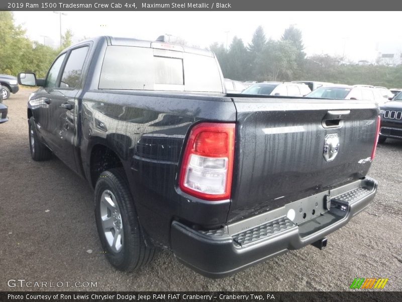 Maximum Steel Metallic / Black 2019 Ram 1500 Tradesman Crew Cab 4x4