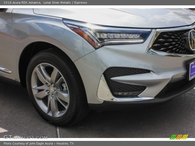 Lunar Silver Metallic / Espresso 2019 Acura RDX Advance