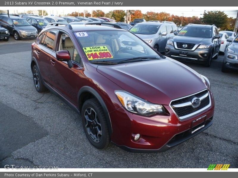 Venetian Red Pearl / Ivory 2013 Subaru XV Crosstrek 2.0 Premium