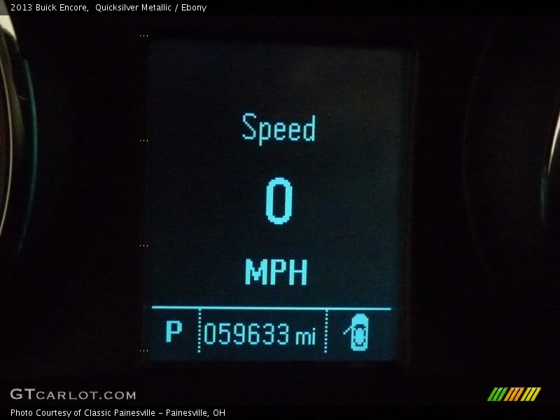 Quicksilver Metallic / Ebony 2013 Buick Encore