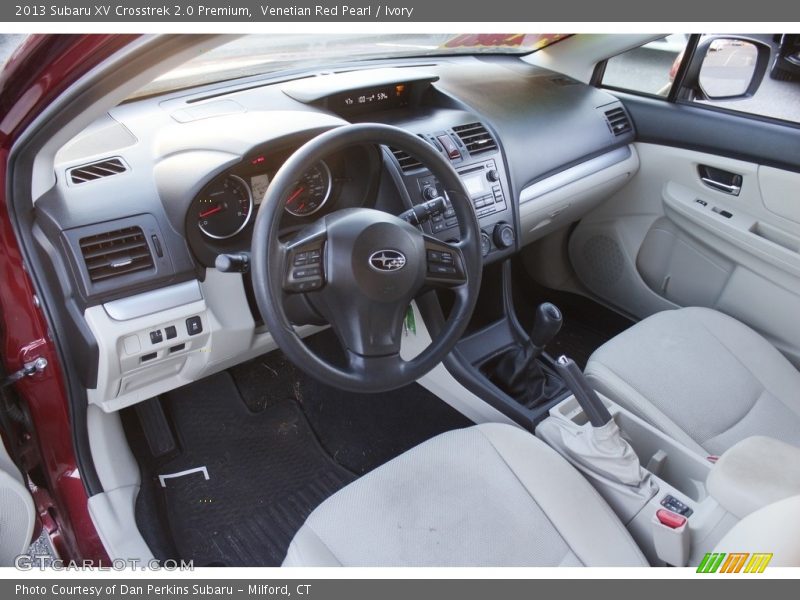 Venetian Red Pearl / Ivory 2013 Subaru XV Crosstrek 2.0 Premium